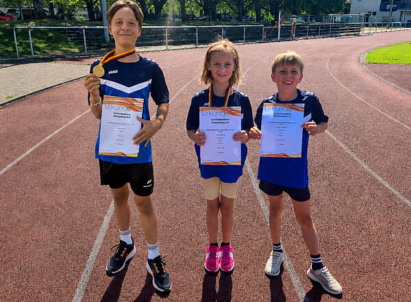 Teilnehmer bei den Leichtathletik Kreismeisterschaften 2026 in Mühllacker